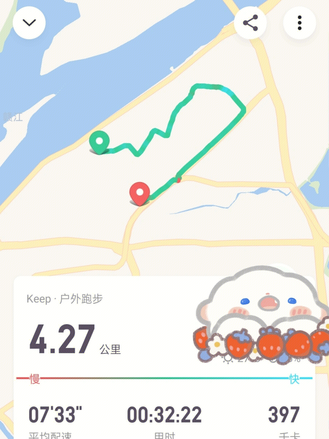跑步轨迹图三公里图片