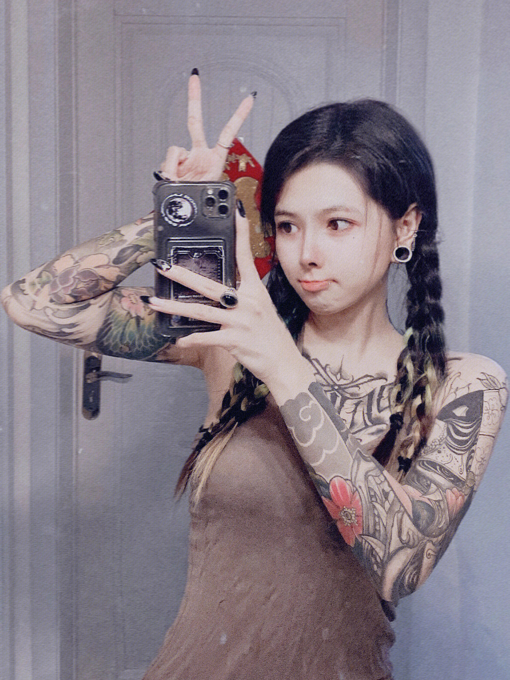 北京女纹身师图片