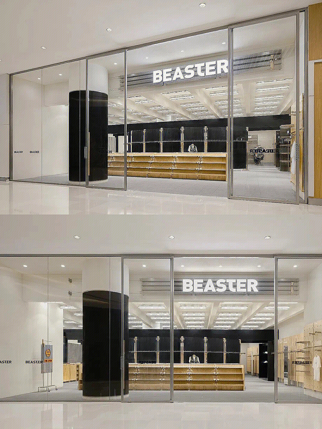 设计分享beaster服装概念店