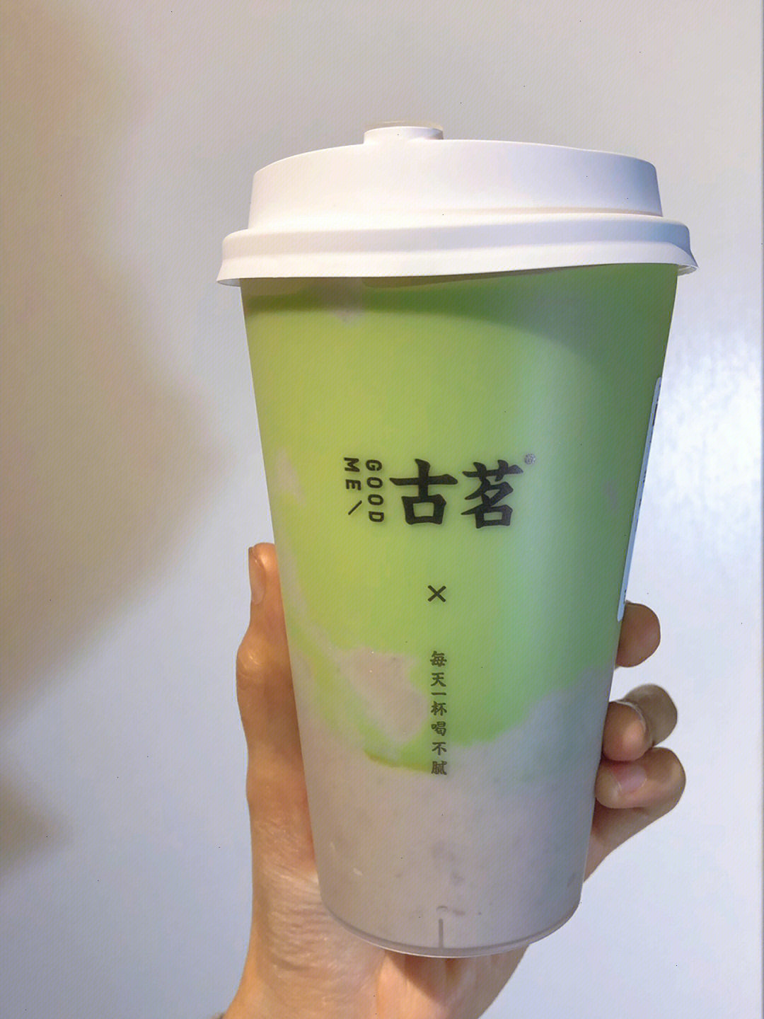 古茗晨露抹茶图片