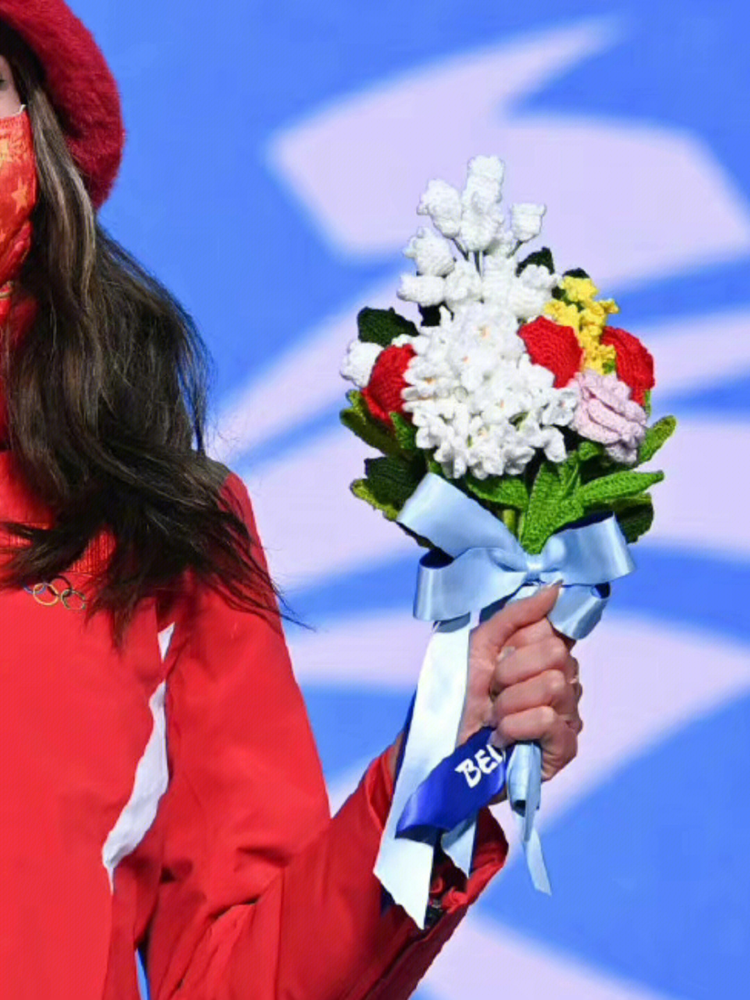 冬残奥会颁奖花束图片图片