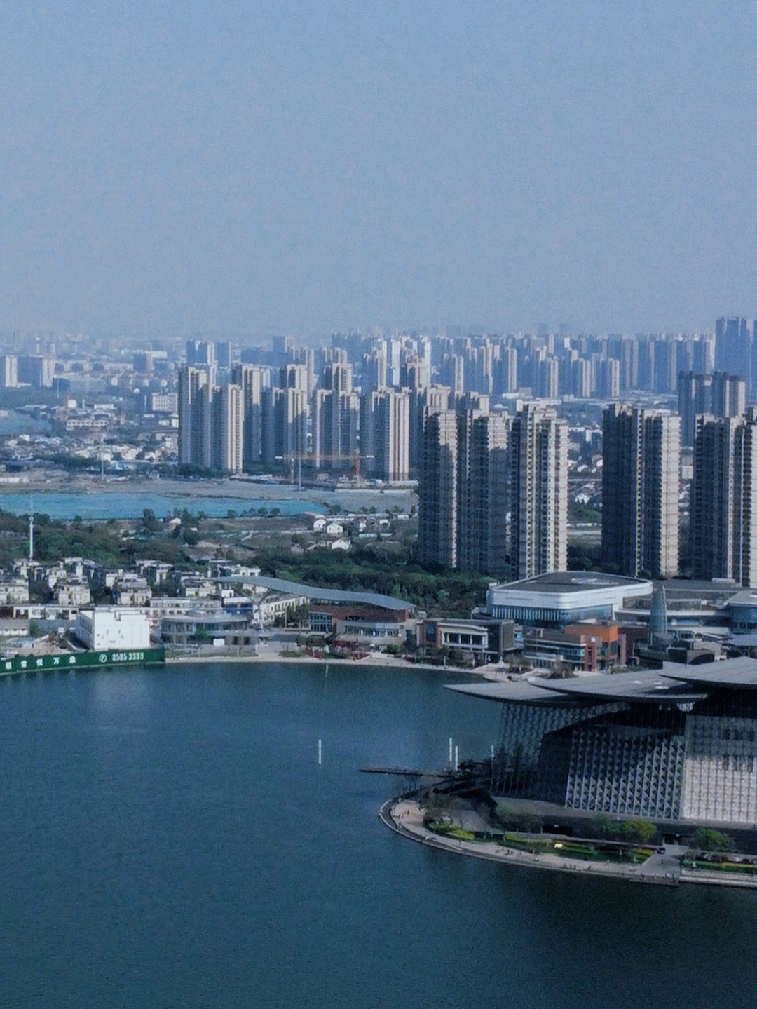 贡湖湾湿地,航拍真美,