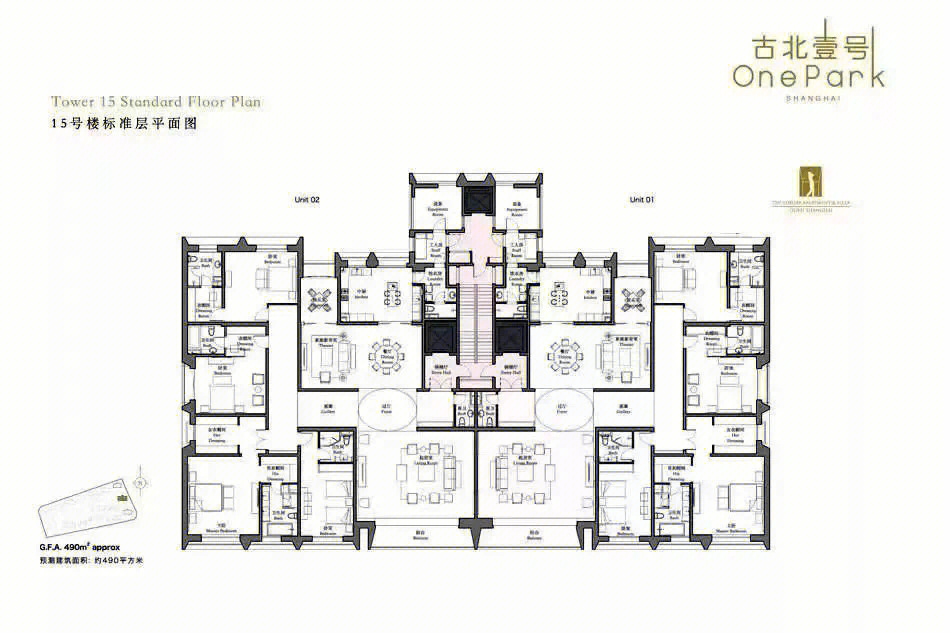 豪宅天花板古北壹号中区486平15个小目标