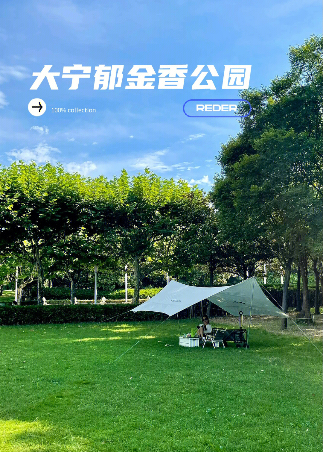 上海周末逛公园大宁公园乘凉去