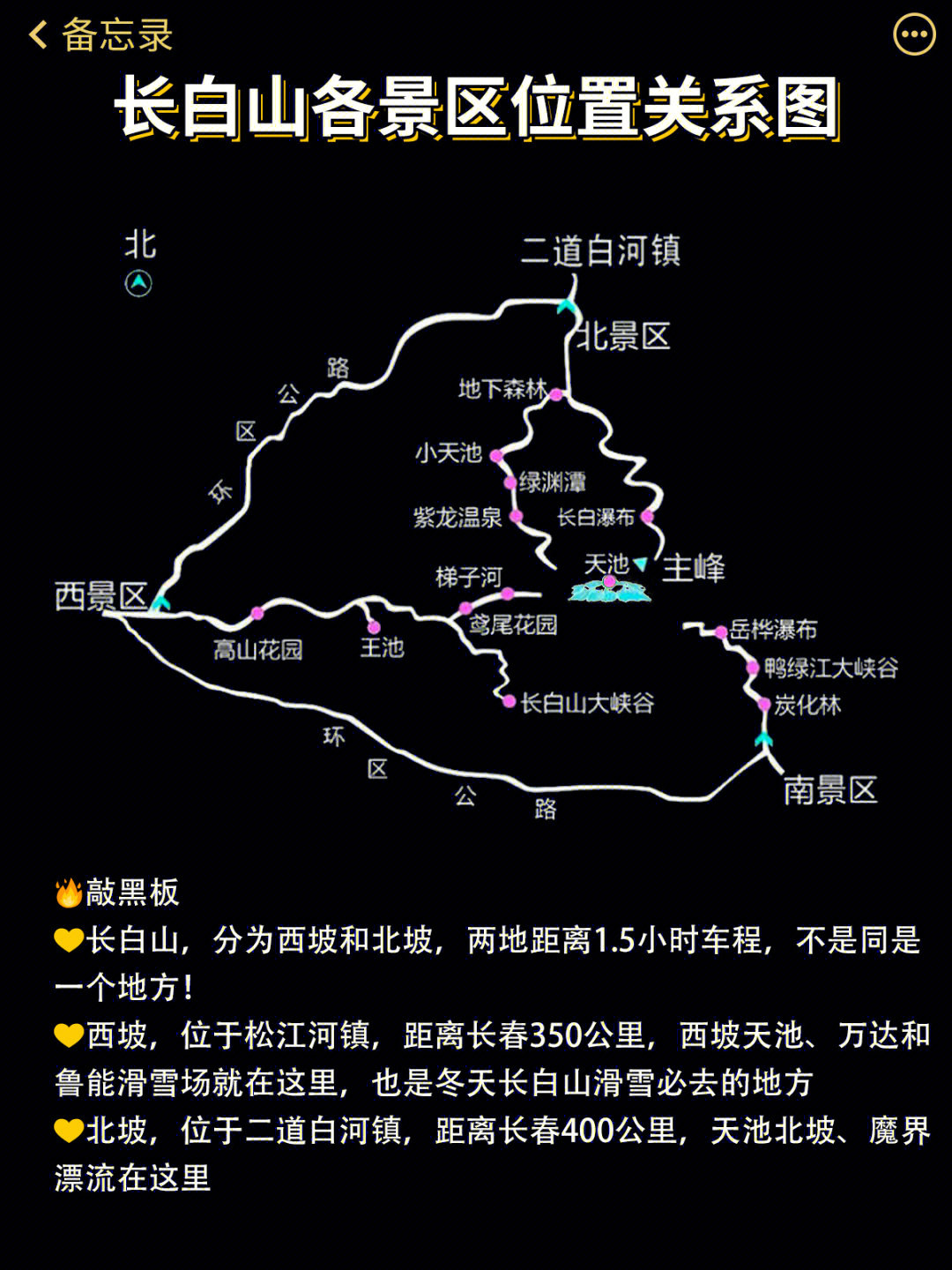 长白山度假村地图图片