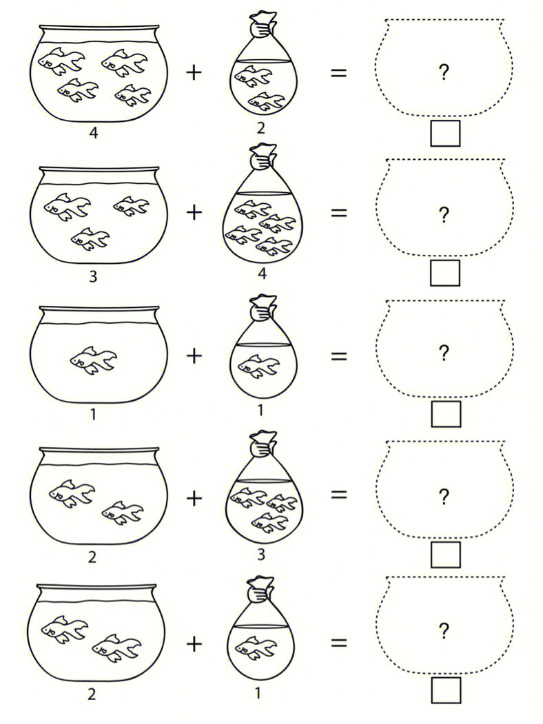 用加法表示的画图片