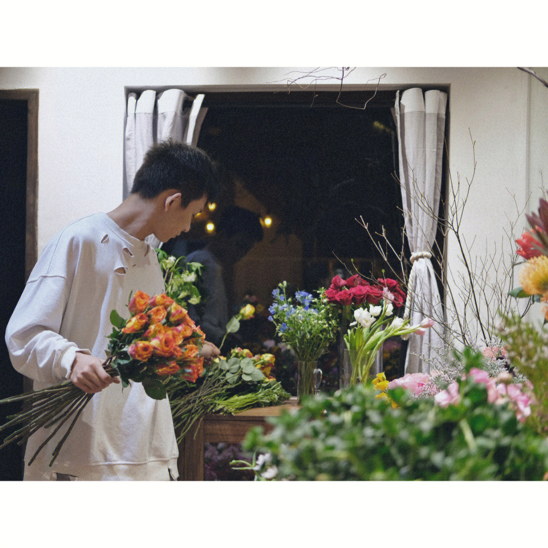 花艺师头像男图片