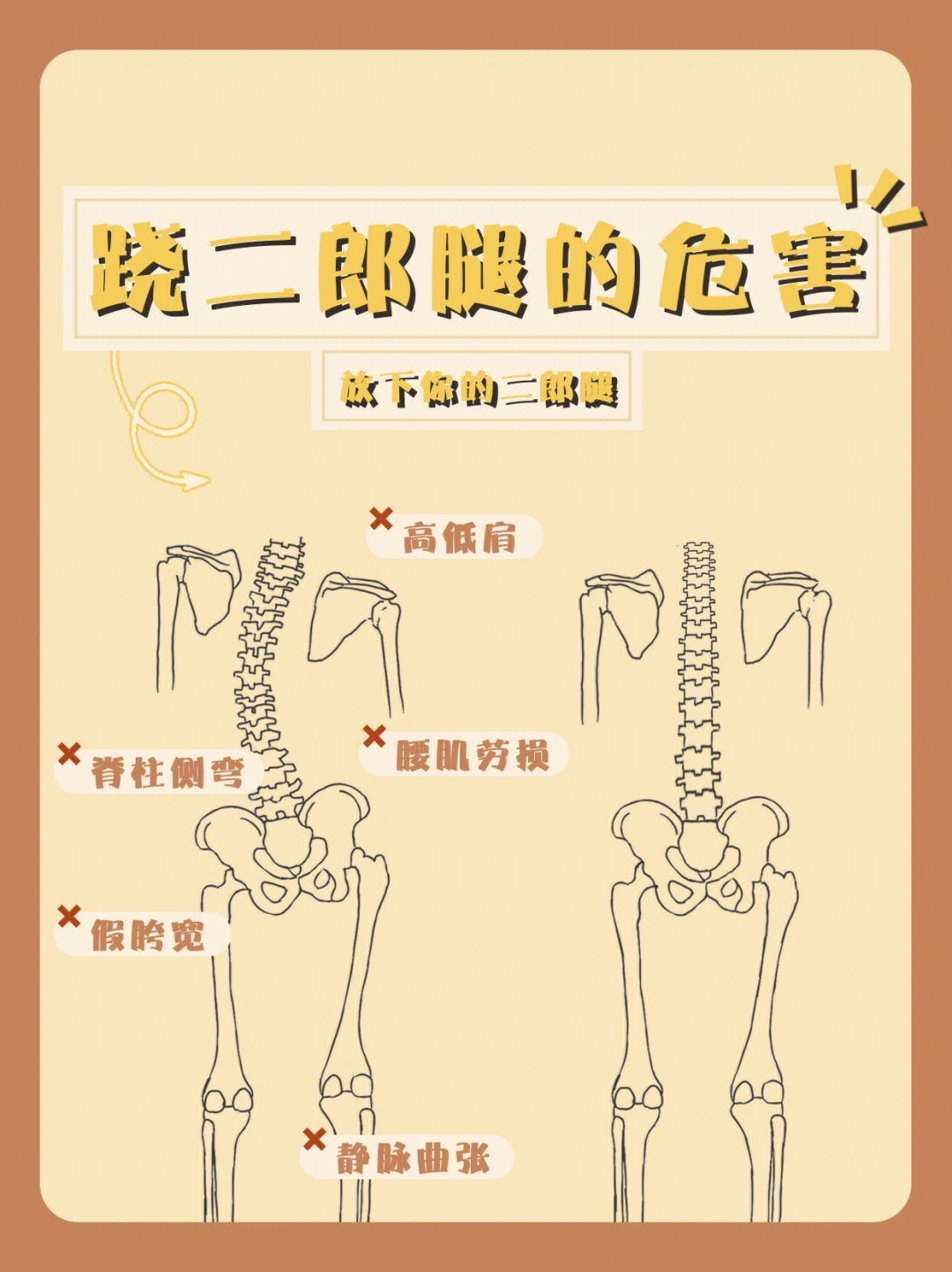 那就一起来看看具体的危害有哪些吧:98静脉曲张跷二郎腿时,翘起来的