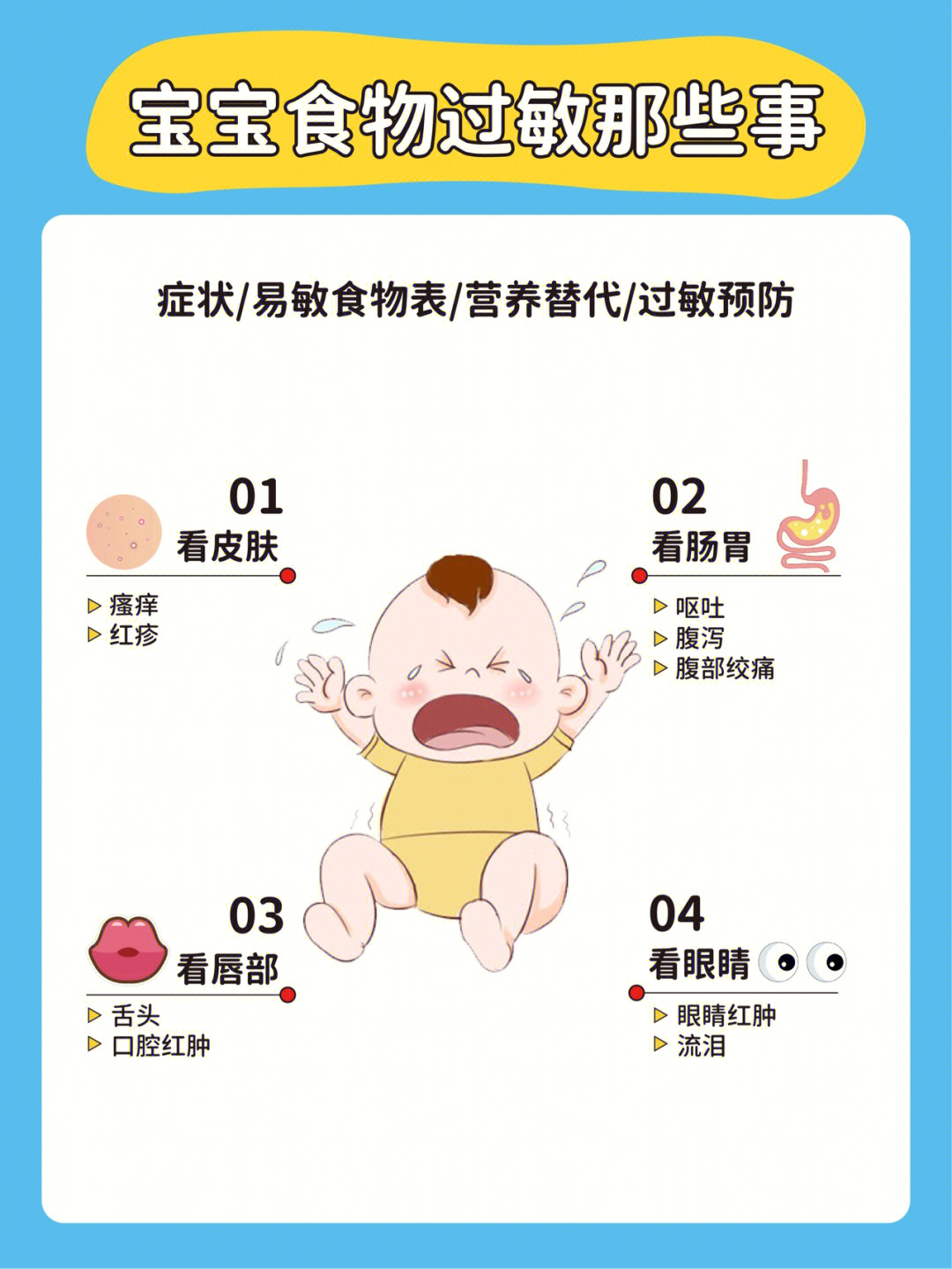 婴儿辅食过敏小疹子图图片