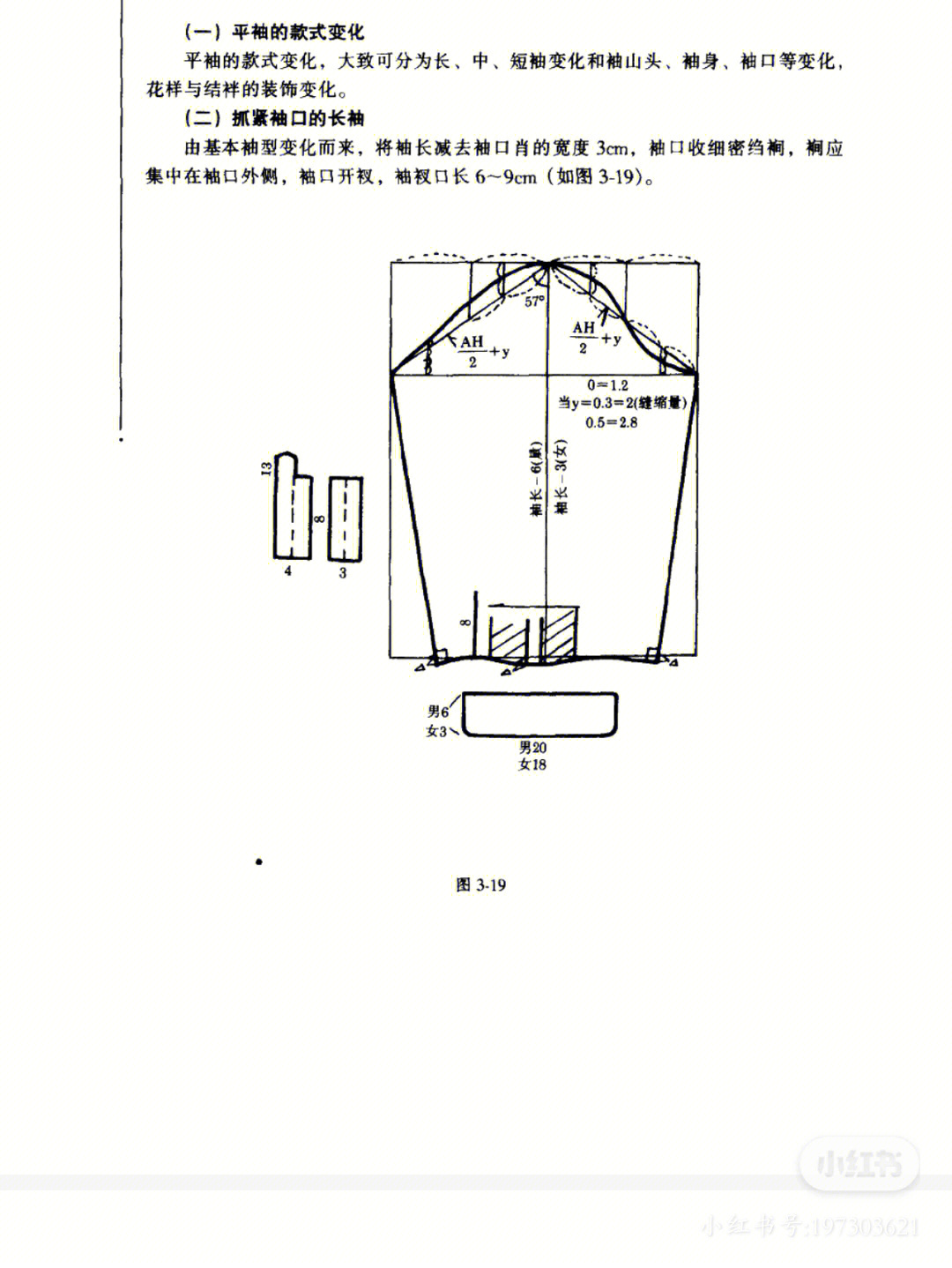 袖口种类名字带图片图片