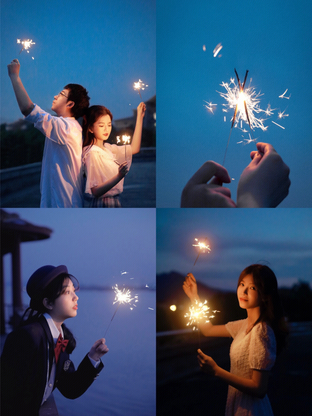 10分钟夜景烟花棒拍照全攻略一学就会