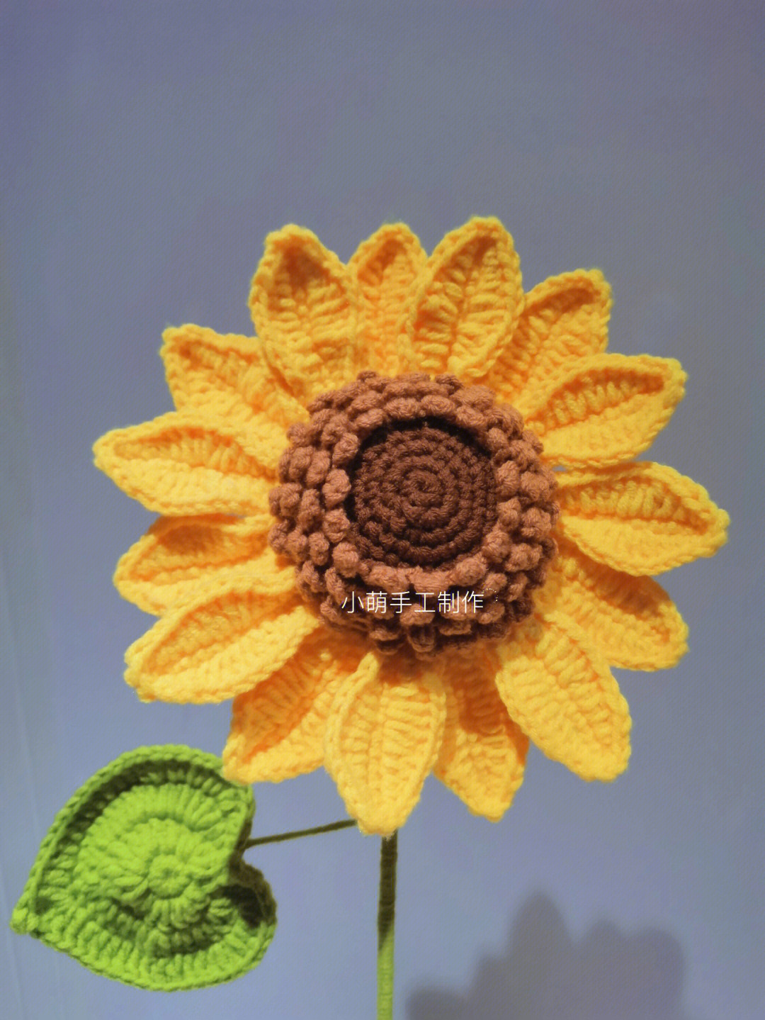 太阳花的钩编各种图解图片