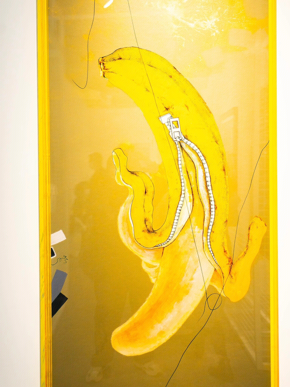 水煮香蕉画作图片