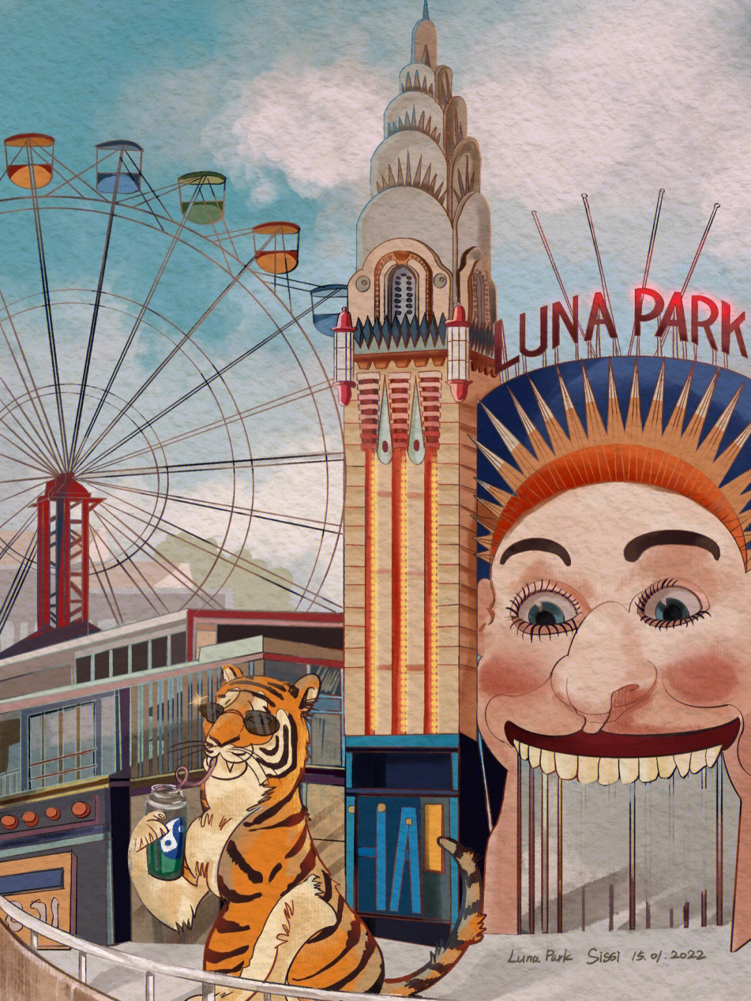 lunapark图片