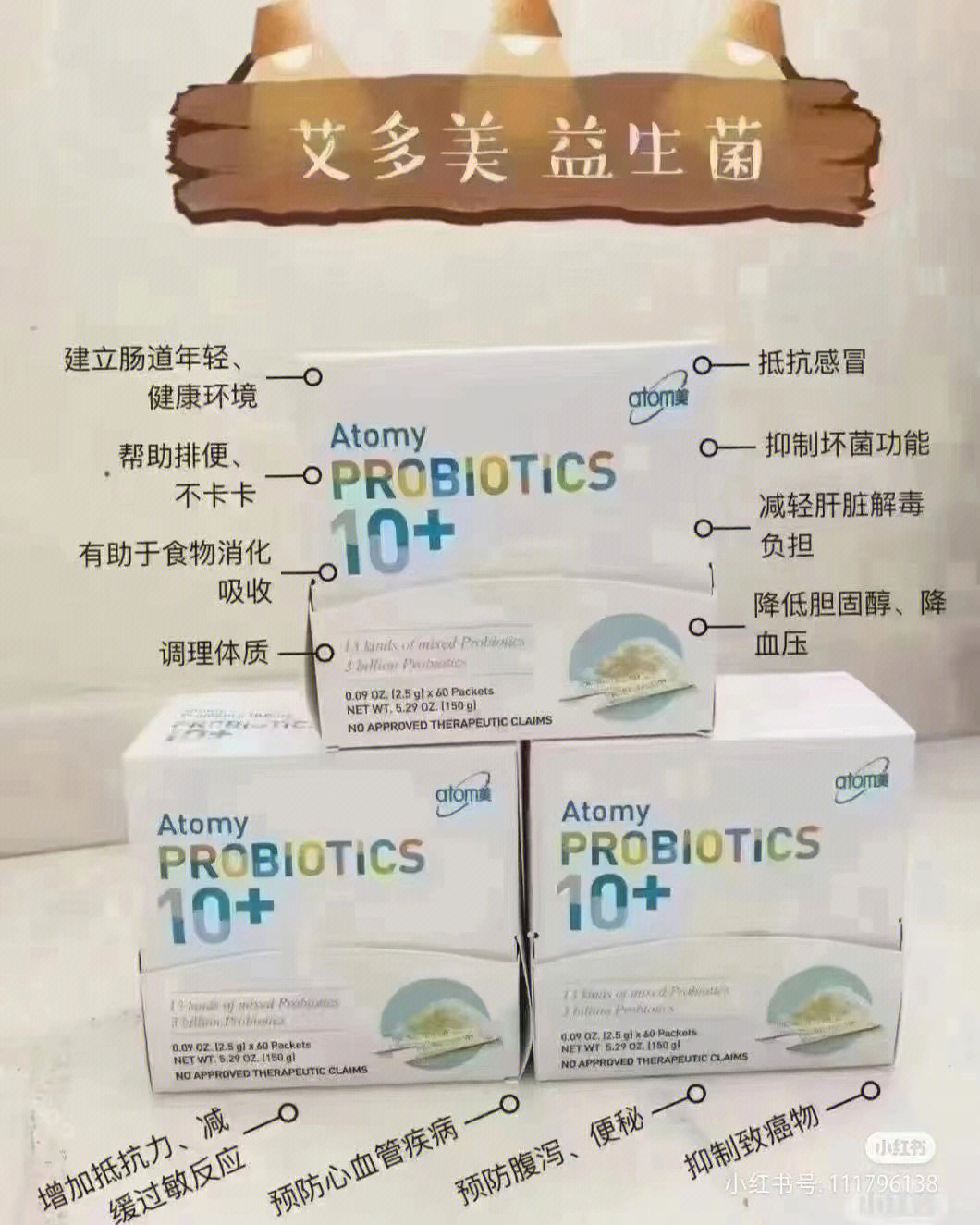 艾多美益生菌成分表图片