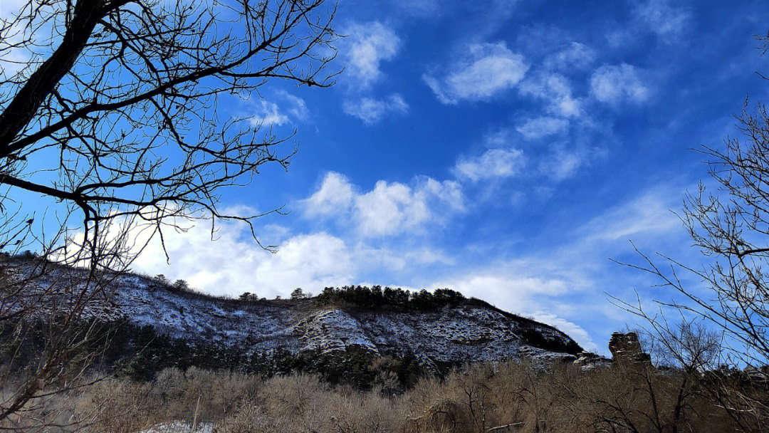 暮雪晴图片