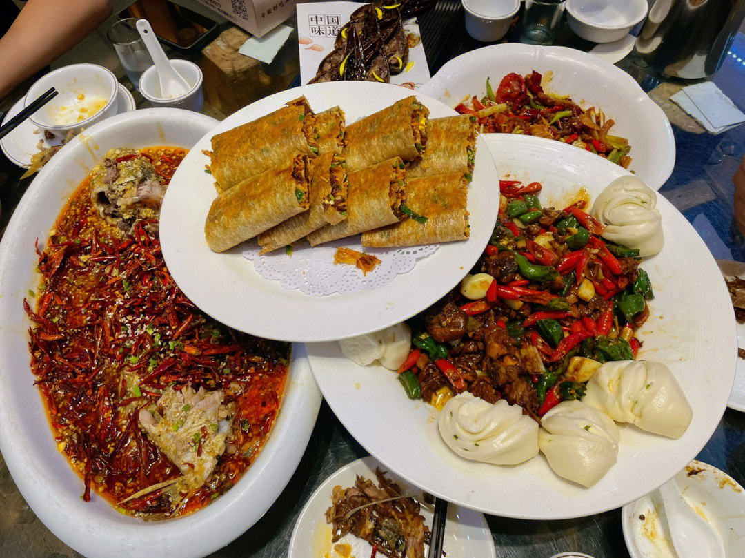 富平县城特色美食饭店图片