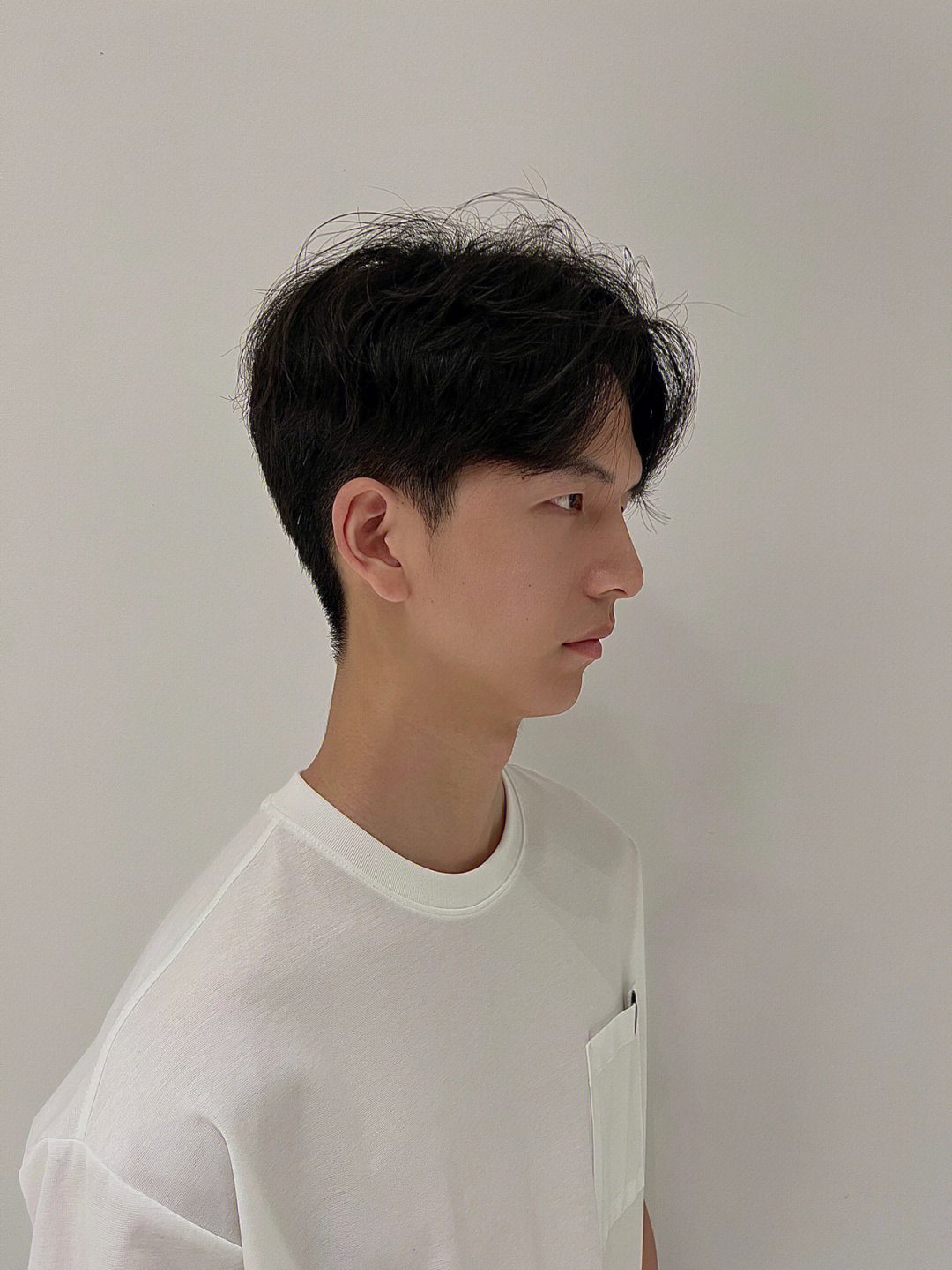韩式46分发型男教程图片