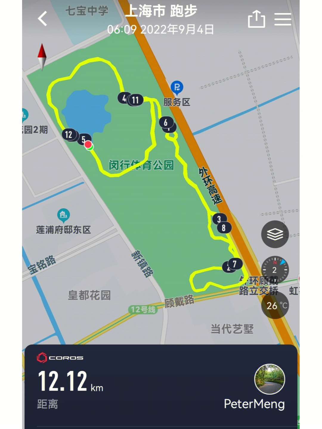 闵行体育公园交通路线图片