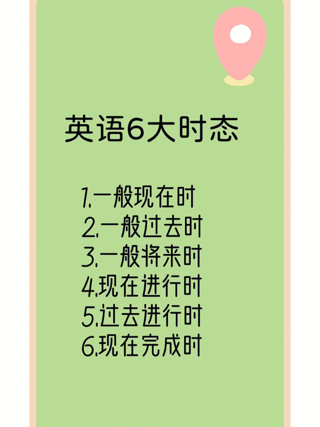 小学英语六大时态166