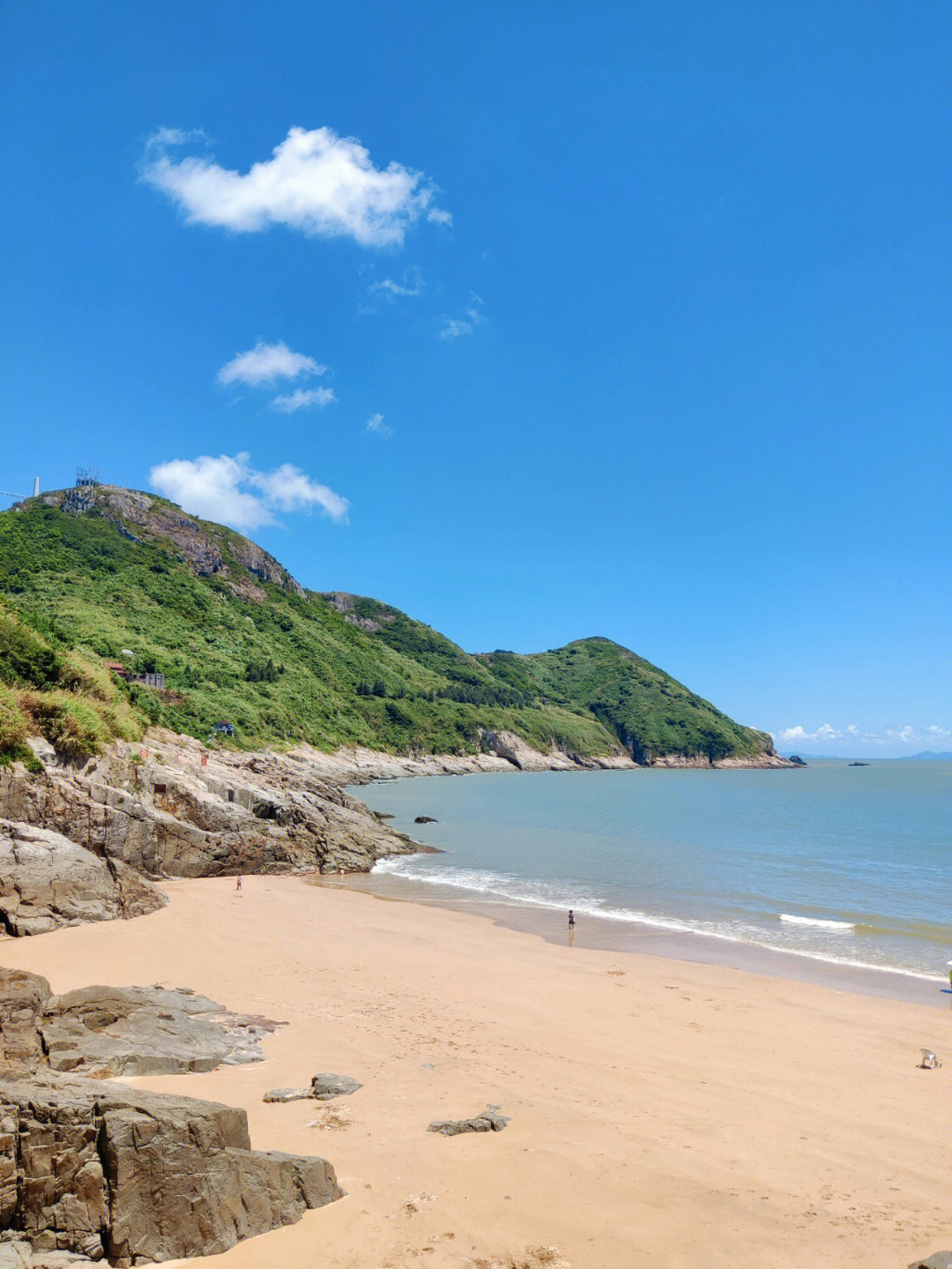 温岭洞下沙滩日本地震图片