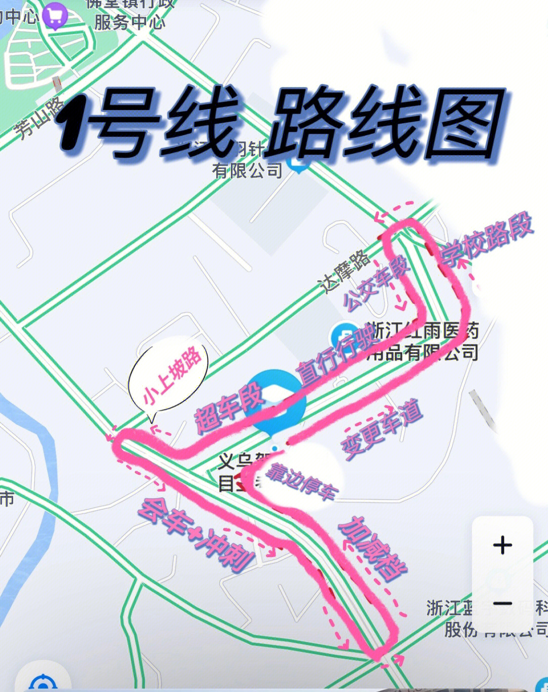 长江科目三考试路线图图片