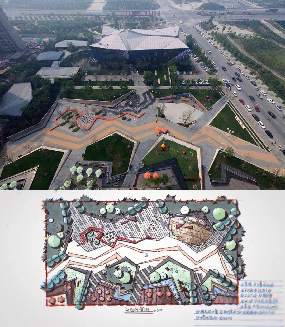 郑州万科广场平面图图片