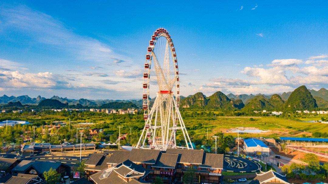 桂林最高的摩天轮融创国际旅游度假区