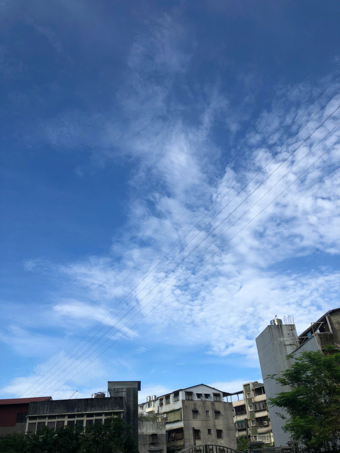 早安台北的天空