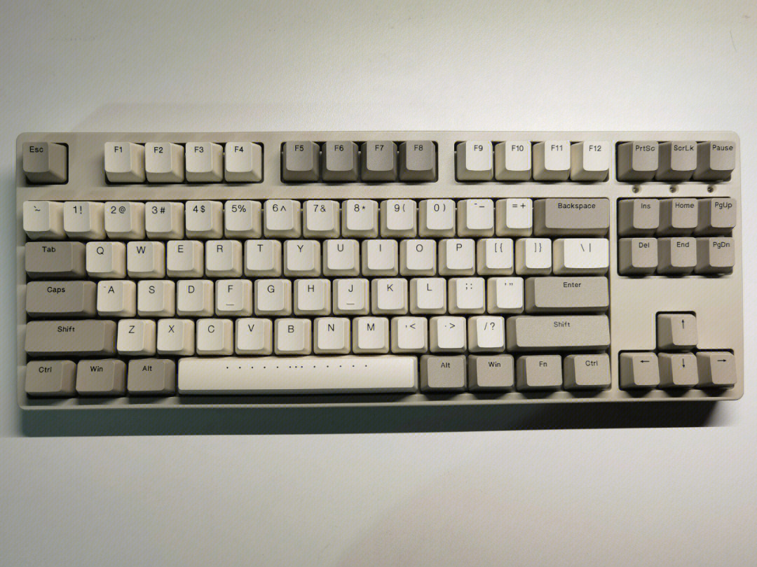 机械键盘87键键位图图片