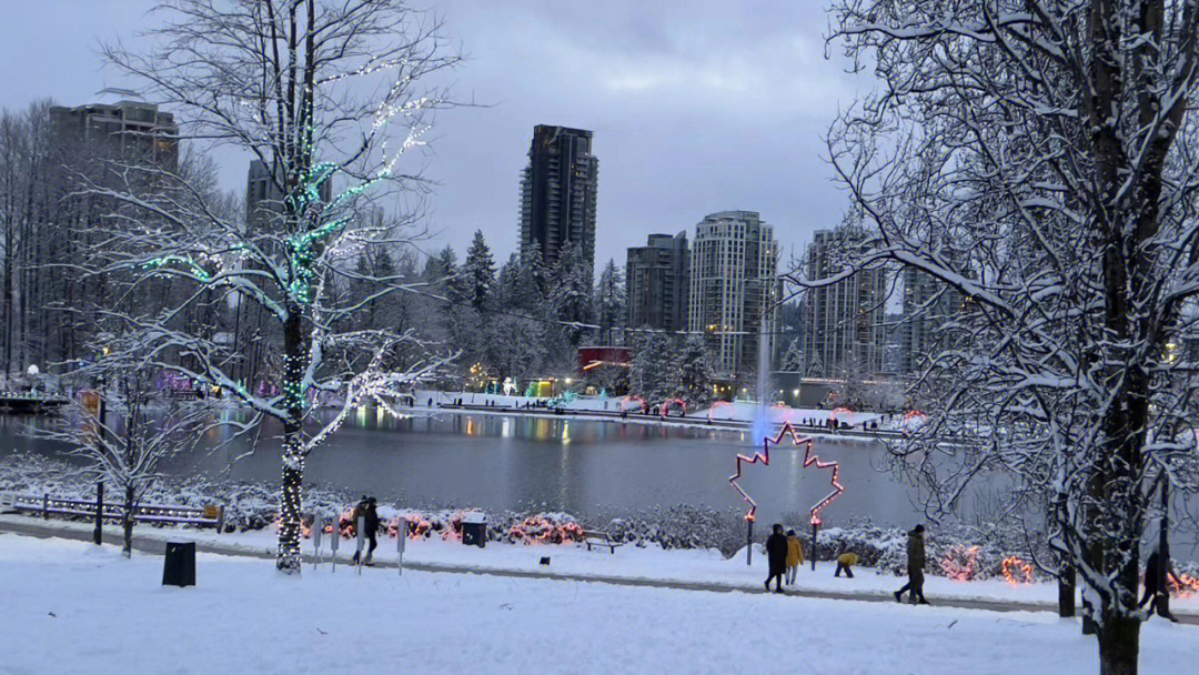 多伦多跟温哥华互换天气的圣诞节