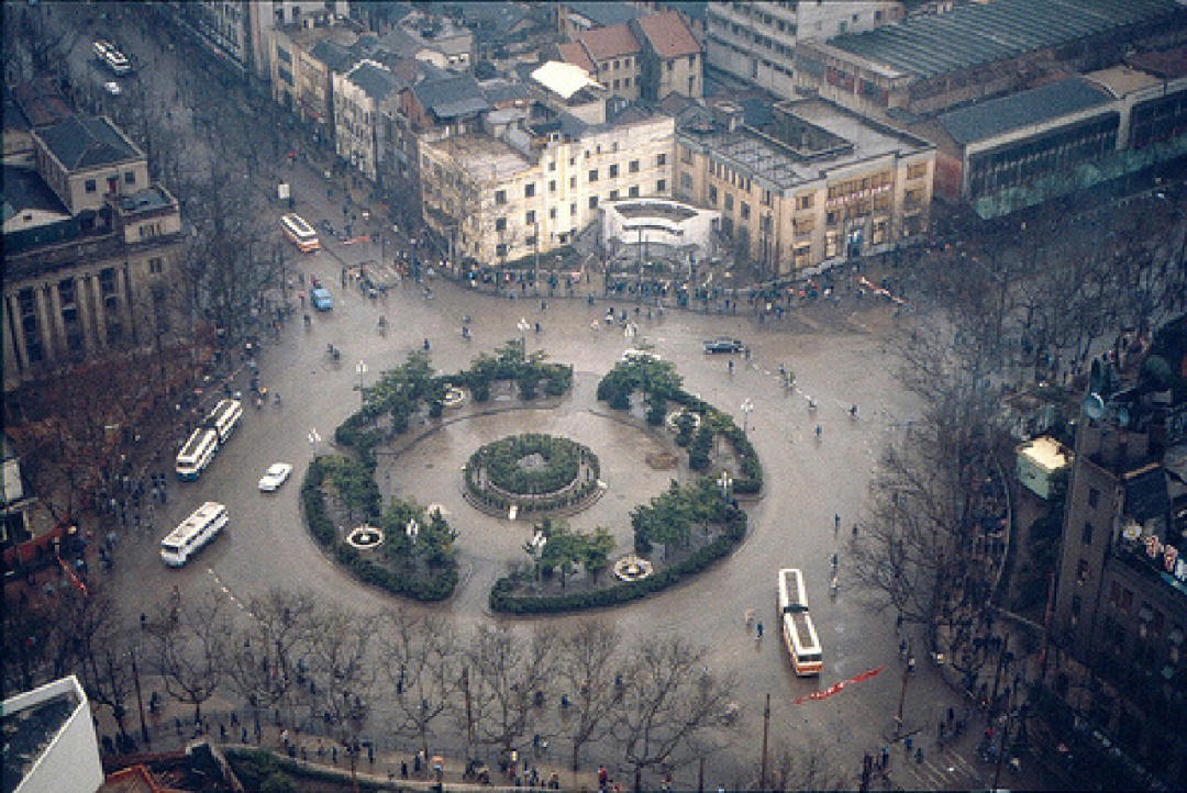 1983年,南京市中心新街口