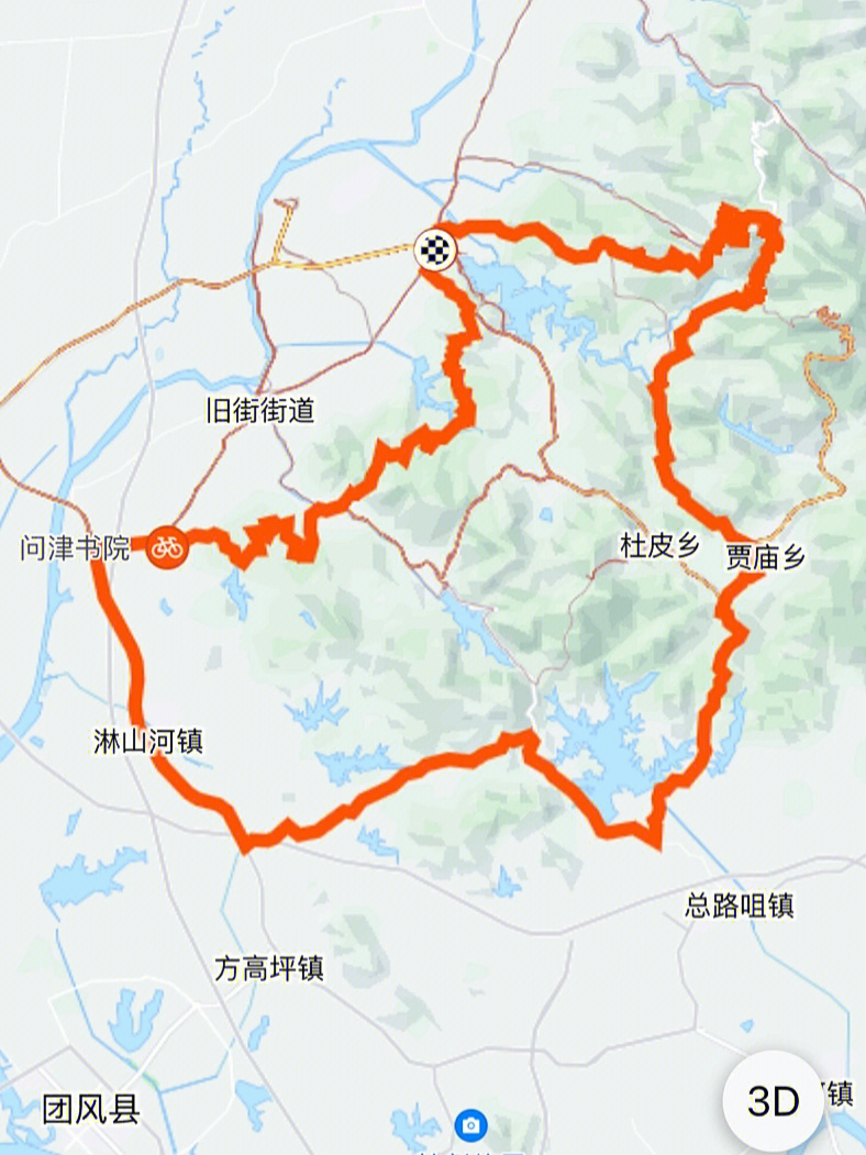 推荐一个武汉周边优质骑行路线102公里