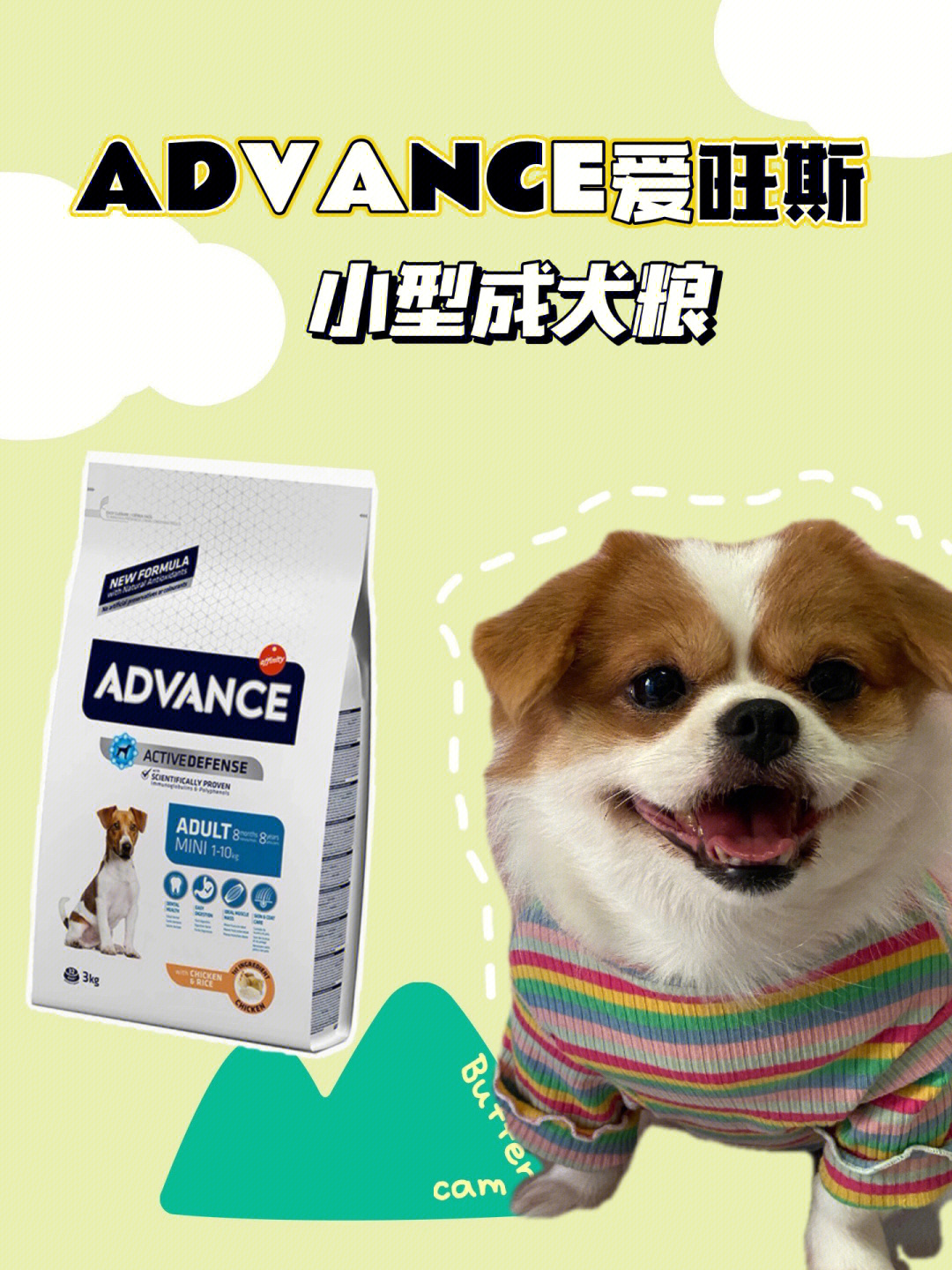 advance爱旺斯小型犬粮丨呵护玻璃胃