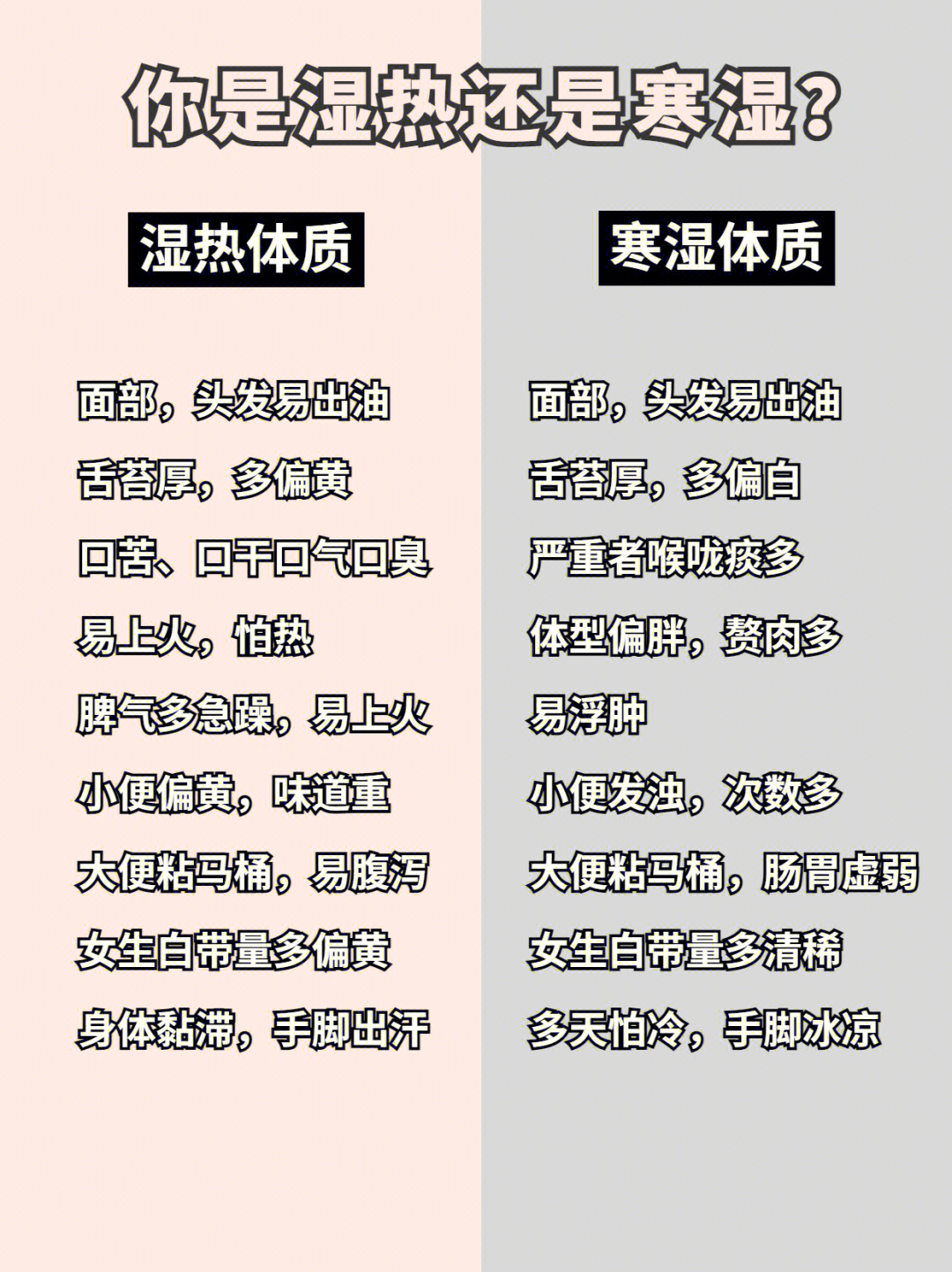 "十人九湿90,湿气90也是70脂路上的拦路虎,夏季蒋至,湿气也会