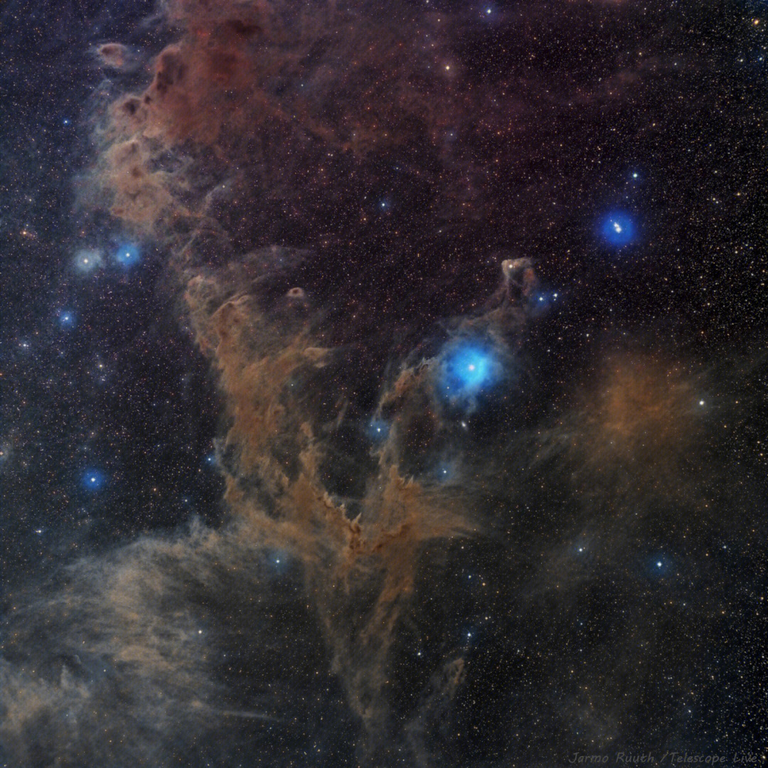 查迈利昂暗星云丨美丽而又神秘的星云