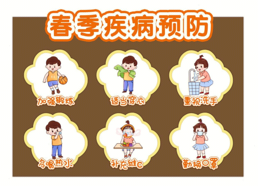 幼儿园防疫温馨小贴士图片