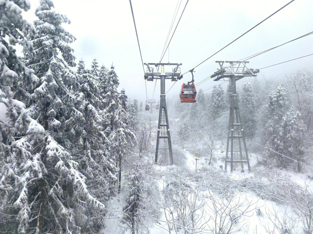 西岭雪山滑雪年卡图片