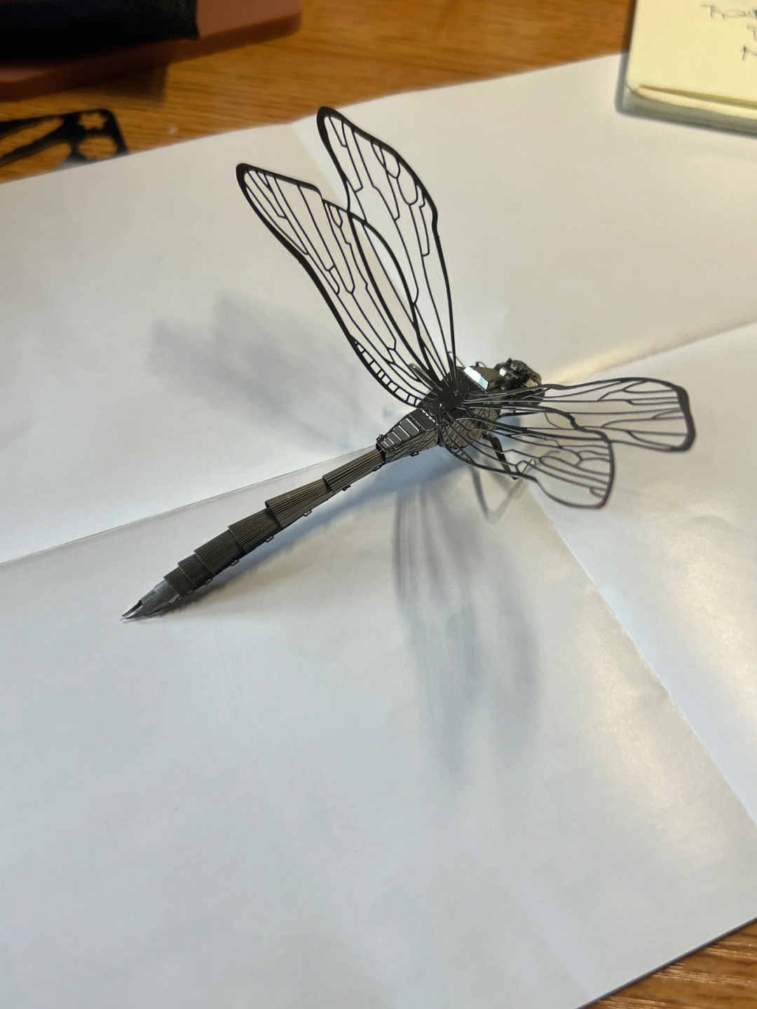 机械蜻蜓拼装教程图片