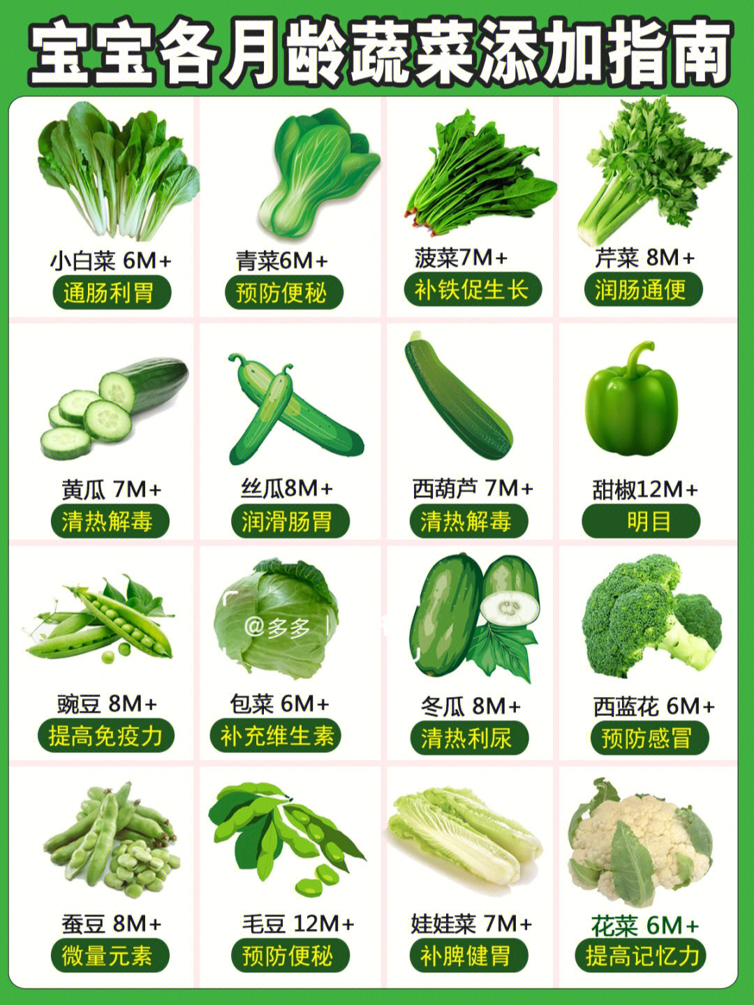 蔬菜名字图片种类图片