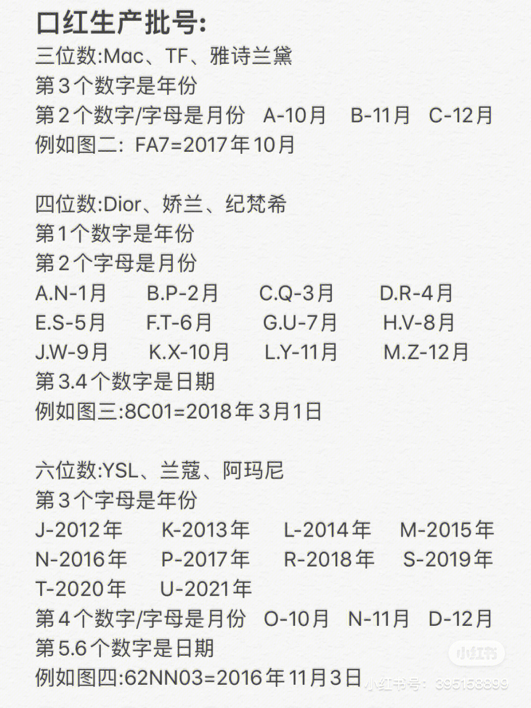 cdp生产日期对照表图片