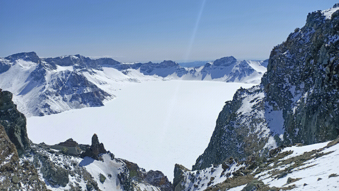 长白山雪季时间图片