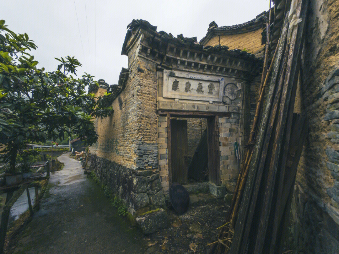 大雾天在庆元百山祖镇黄土洋村#农村#旅游#记录我的农村生活