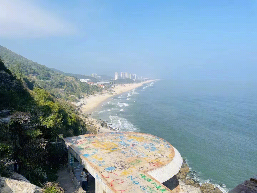 阳江海陵岛东方银滩网红打卡点