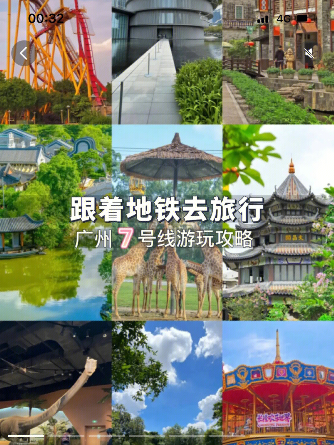 广州地铁沿线景点清单图片