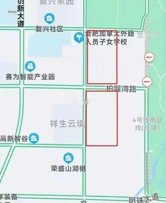 区北雁湖板块迎来两块住宅用地 根据合肥市自然资源与规划局最新公布