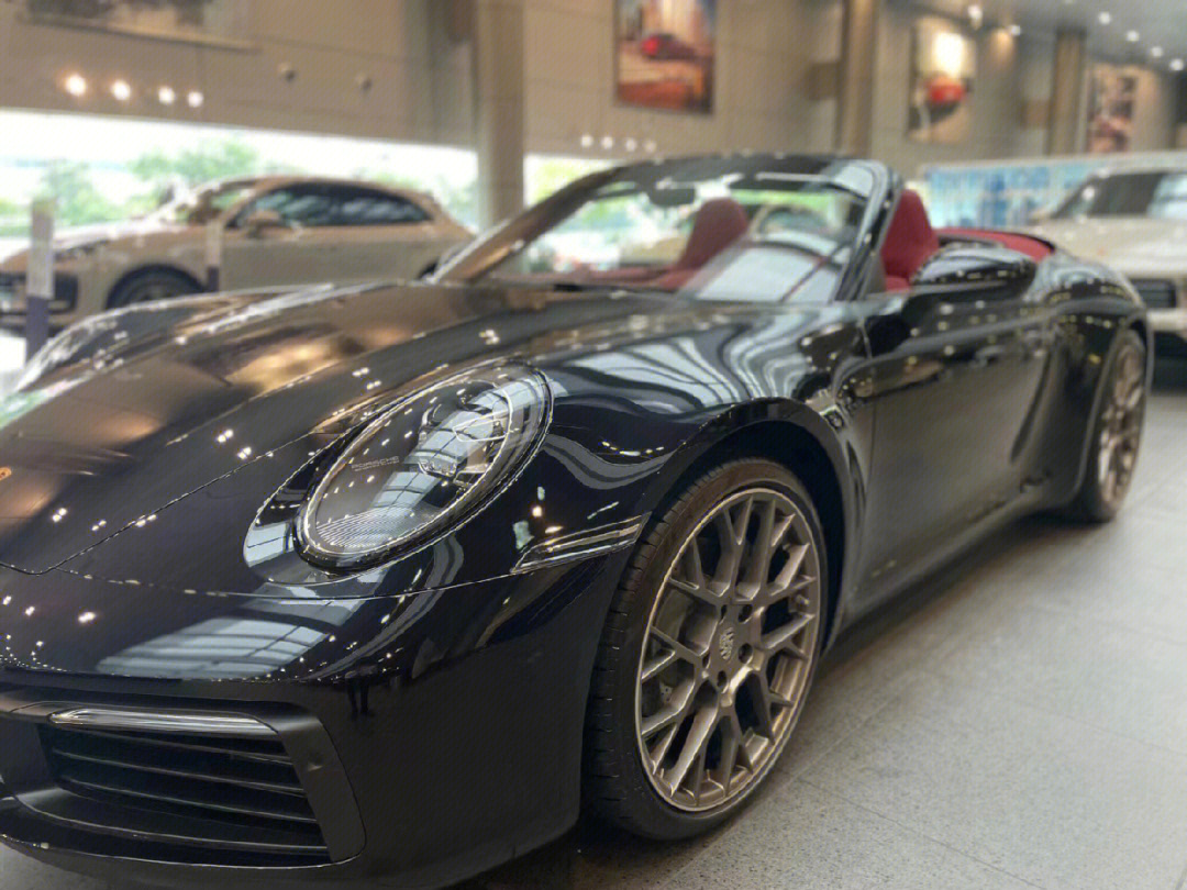 911carrera4cabriolet黑玉色现车