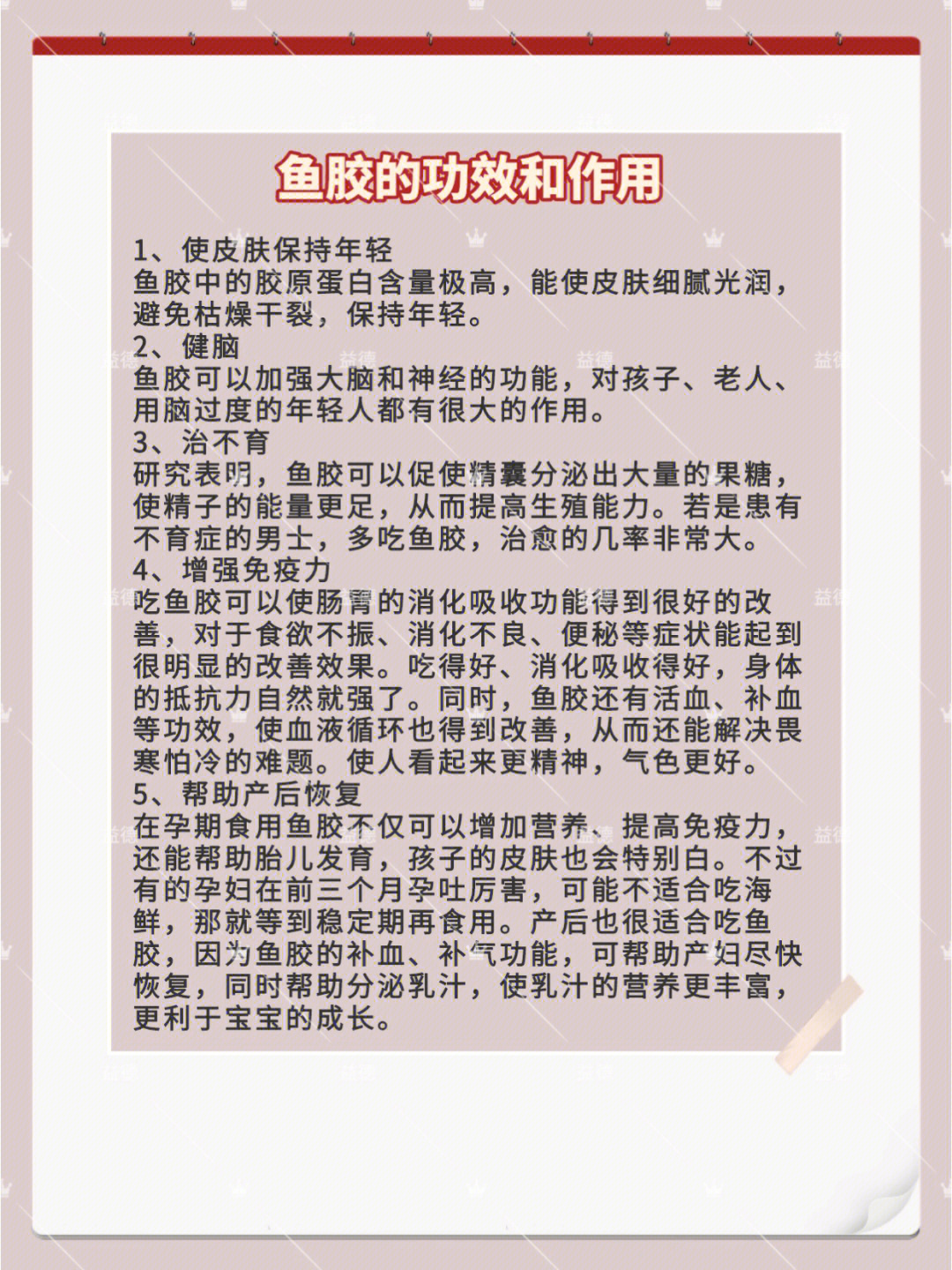 鳘鱼胶的功效及吃法图片