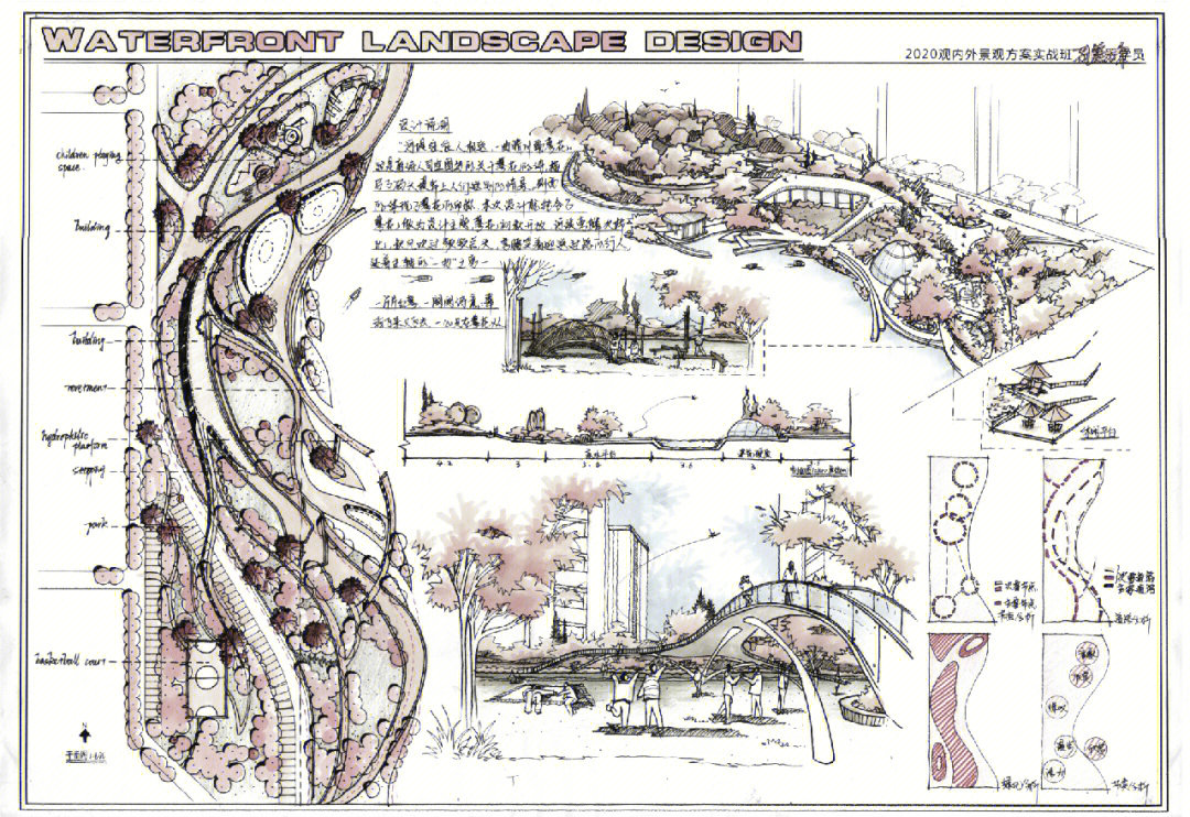 滨水景观设计参考文献图片