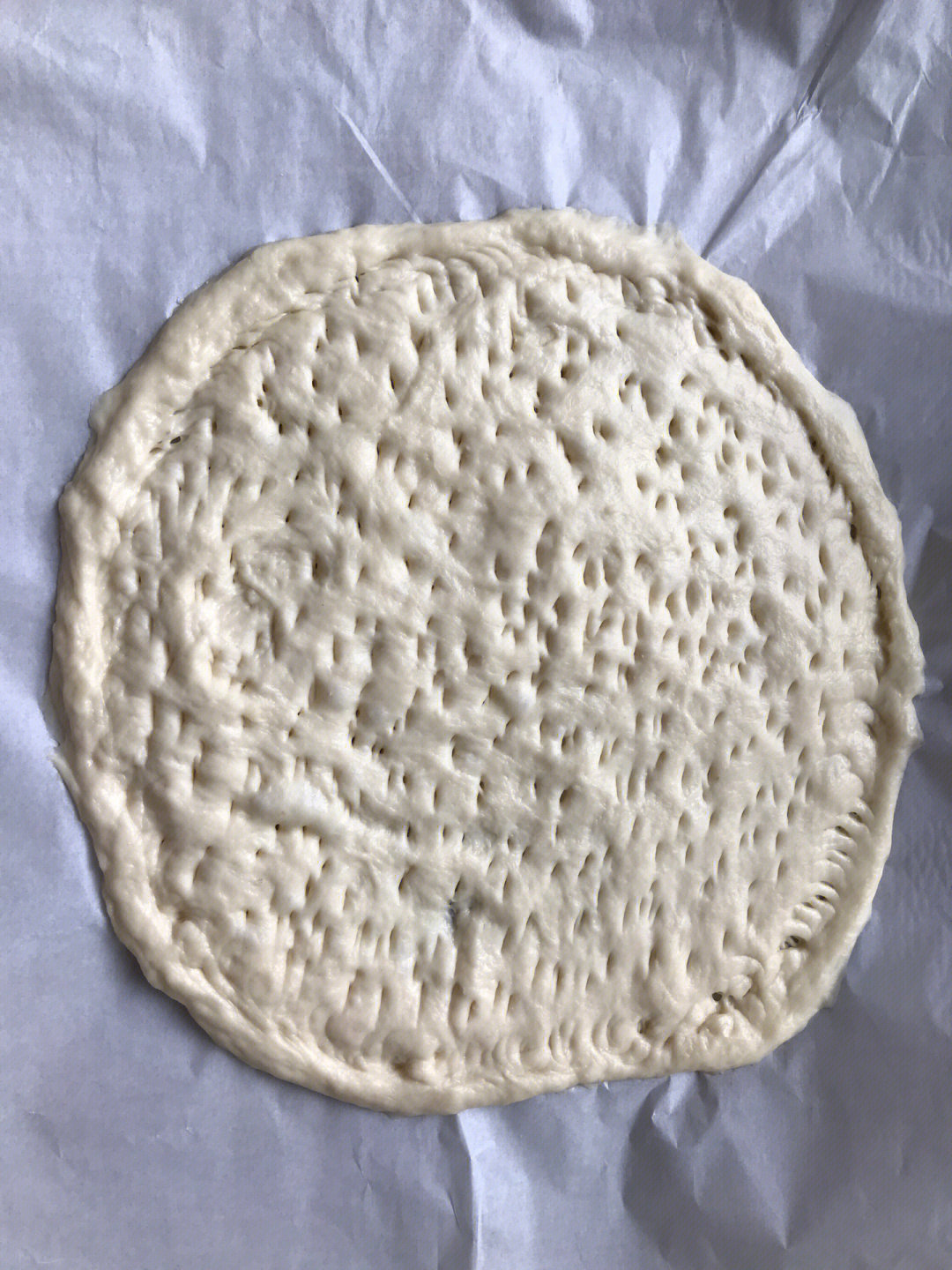 普通面粉自制披萨饼皮图片